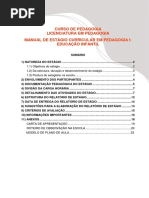 Manual Estágio Educação Infantil - 150 Horas