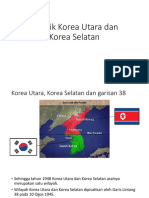 Konflik Korea Utara Dan Korea Selatan