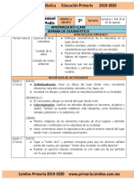 .ArchivetempAgosto - 2do Grado Conocimiento Del Medio (2019-2020)