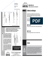 Critério de Utilização Talhas Berg-Steel