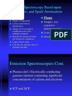 Emission Spectroscopy Based Upon Plasma, Arc, and Spark Atomization