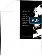 Bachelard, Gastón - La Filosofía Del No