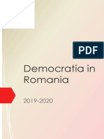 Democratia in Romania Versiunea 2