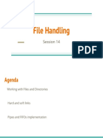 Session 14 - File Handling