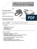 Lithium-Ion Rechargeable Battery