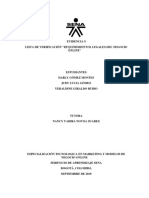 Evidencia 9 Lista de Verificación "Requerimientos Legales Del Negocio Online"