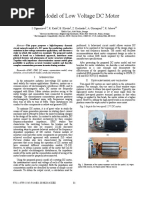 EMC Model of Low Voltage DC Motor: I. Oganezova, R. Kado, B. Khvitia, Z. Kuchadze, A. Gheonjian, R. Jobava