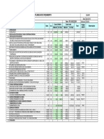 Orçamento de construção de prédio com itens e custos detalhados