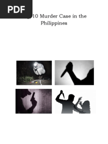 Top 10 Murder Case in The Philippines