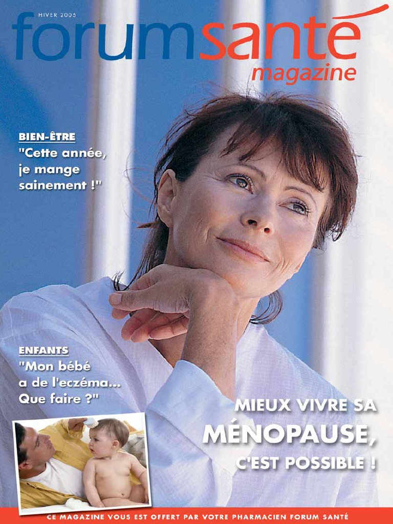 Forum Sante 05 Winter Pdf Menopause Legumes