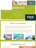 Diabetes: Students: Miranda Gaxiola Alondra Torres Ramírez Gpe. Julissa Group: 5 MB