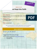 Paul Kept The Faith: Big Group