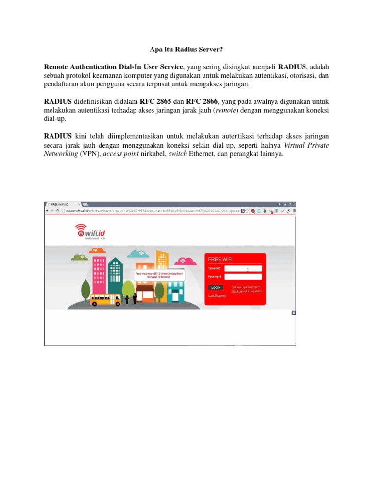Apa Itu Radius Server | PDF