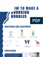 How To Make Unbreakable Bubbles