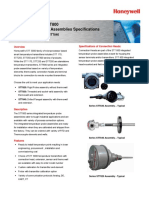 STT 3000 Series STT800 Temperature Probe Assemblies Specifications