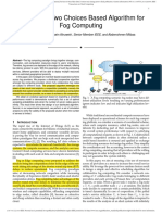 Power of Two Choices in Fog Computing IEEE Paper