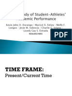 A Case Study of Athletes Academic Performance