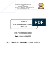 Program Kerja Bidang 1