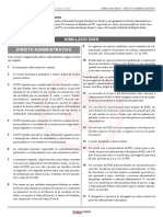 SIMULADO INSS – DIREITO ADMINISTRATIVO