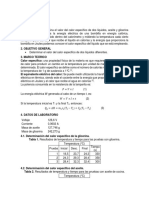 Determinación Del Calor Especifico de Los Líquidos