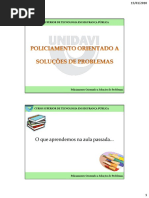 02 Curso POP UNIDAVI Policia Comunitaria e POP