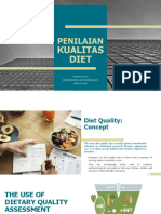 Penilaian Kualitas Diet