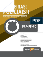 Apostila - Carreiras Policiais - PRF-PF-PC - Volume 1 - Agora Eu Passo - 2018.pdf