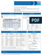 Importing Exporting Data Cheat Sheet