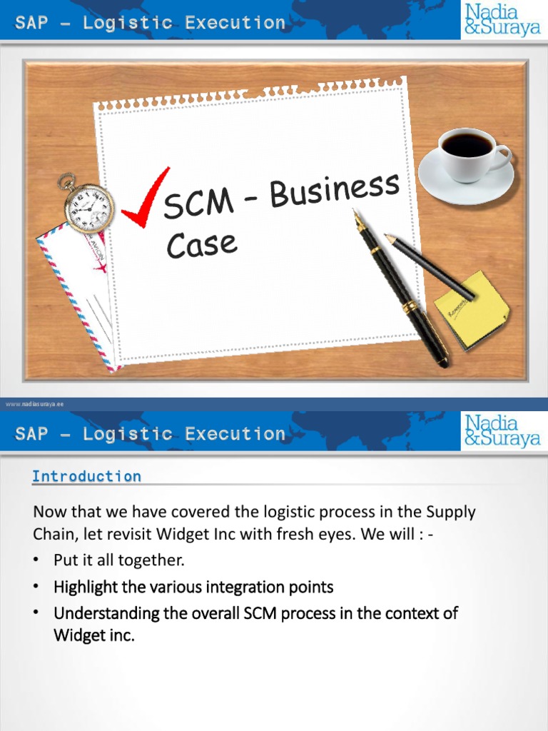 SAP Logistic Execution Overview | PDF | Logistics | Warehouse