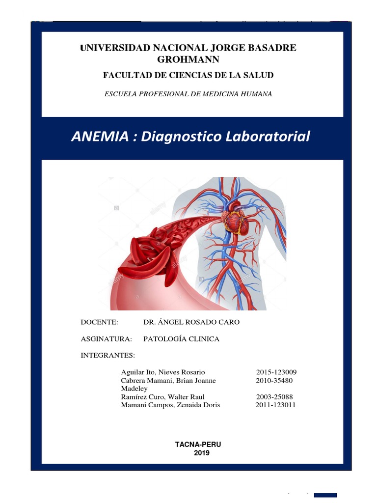 Diagnóstico Laboratorial de Anemia | PDF | Glóbulo rojo | Sangre