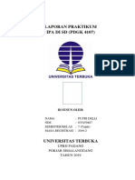 Contoh Format Laporan Praktikum IPA PDF