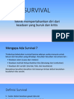 Materi Survival