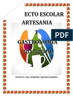 Proyecto-2017-De Artesania y Gastronomia