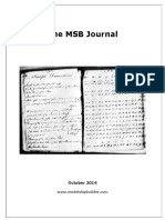 The MSB Journal: October 2014