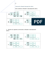 Adición y Sustracción Por Descomposición Aditiva