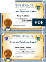 Mavey D. Jabiniar: With Honors