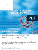 Dirección Financiera1 Costo de Capital