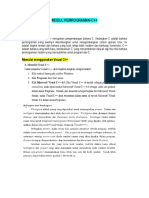 Materi C++ SD Array, Visualc