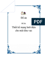 Đồ án Lưới Điện