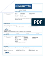 Admit Card: National Admission Test 1.0 (2023-3 YP)