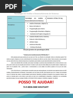 PROPAGANDA Monitoramento PETMonitor 3 e 4 Semestre