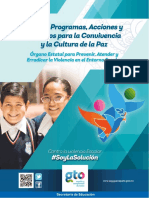 GUANAJUATO Guia Programas Acciones Convivencia Escolar