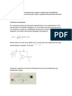 Desarrollo Exp. Integrador y Derivador