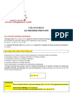 2-LE PREMIER PRINCIPE de La Thermodynamique PDF