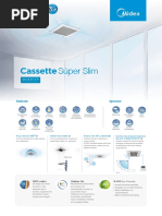 Ficha Tecnica Midea - Cassette