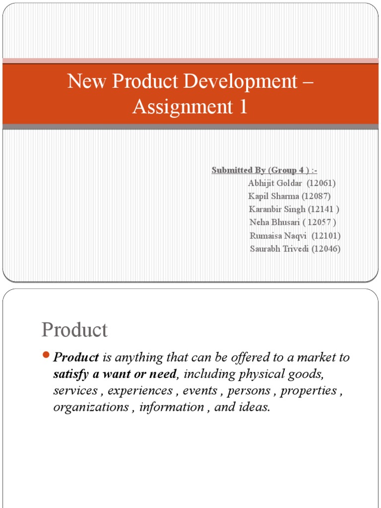 Defining Key Product Concepts Core, Generic, Expected, Augmented and