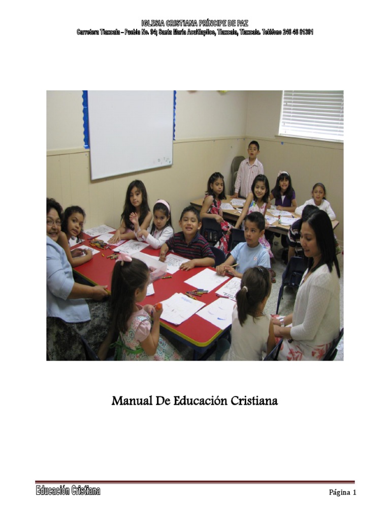 Manual de Educacion Cristiana PDF | PDF | Jesús | Cristo (título)