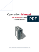 DA200 Series AC Servo Drive Operation Manual - V2.2