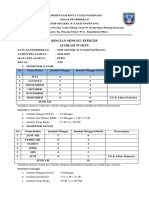 Rincian Minggu Efektif