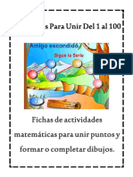 Cuadernillo 50 Dibujos para Unir Del 1 Al 100 PDF